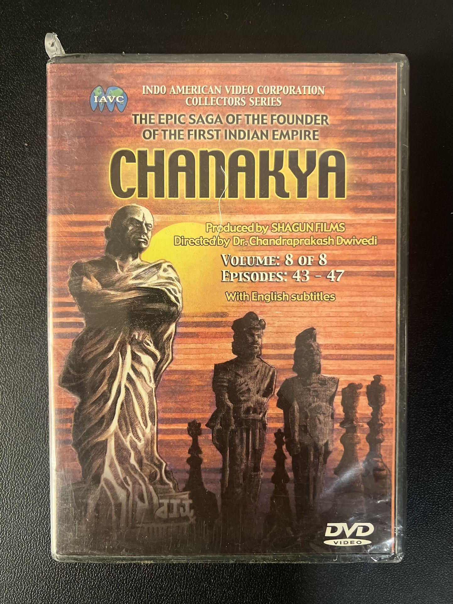 Chanakya: Vol 8 of 8 Ep. 43-47 (DVD, 2001) Rare New Sealed
