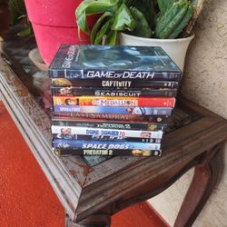  DVD Movie Tapes For (Christmas Gift)