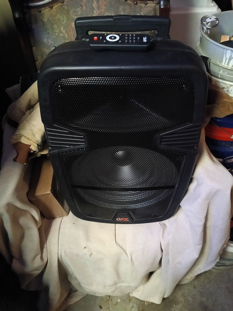 15" Karaoke speaker W/ Remote Control