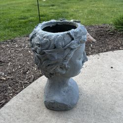 Decorative Head Planter