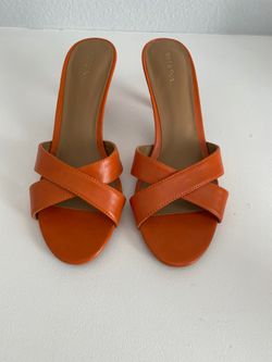 Merona Slip-on Heel Sandals