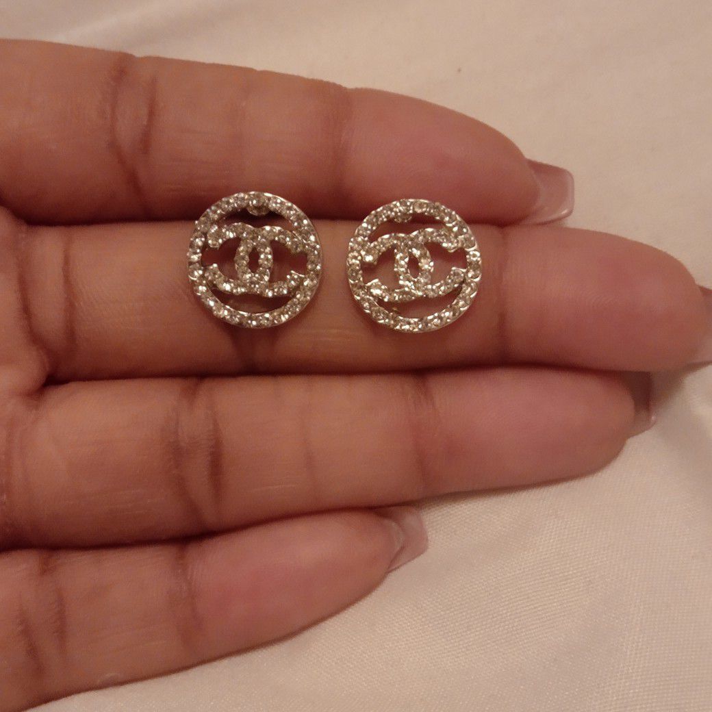 Chanel Double C Earrings for Sale in Snellville, GA - OfferUp