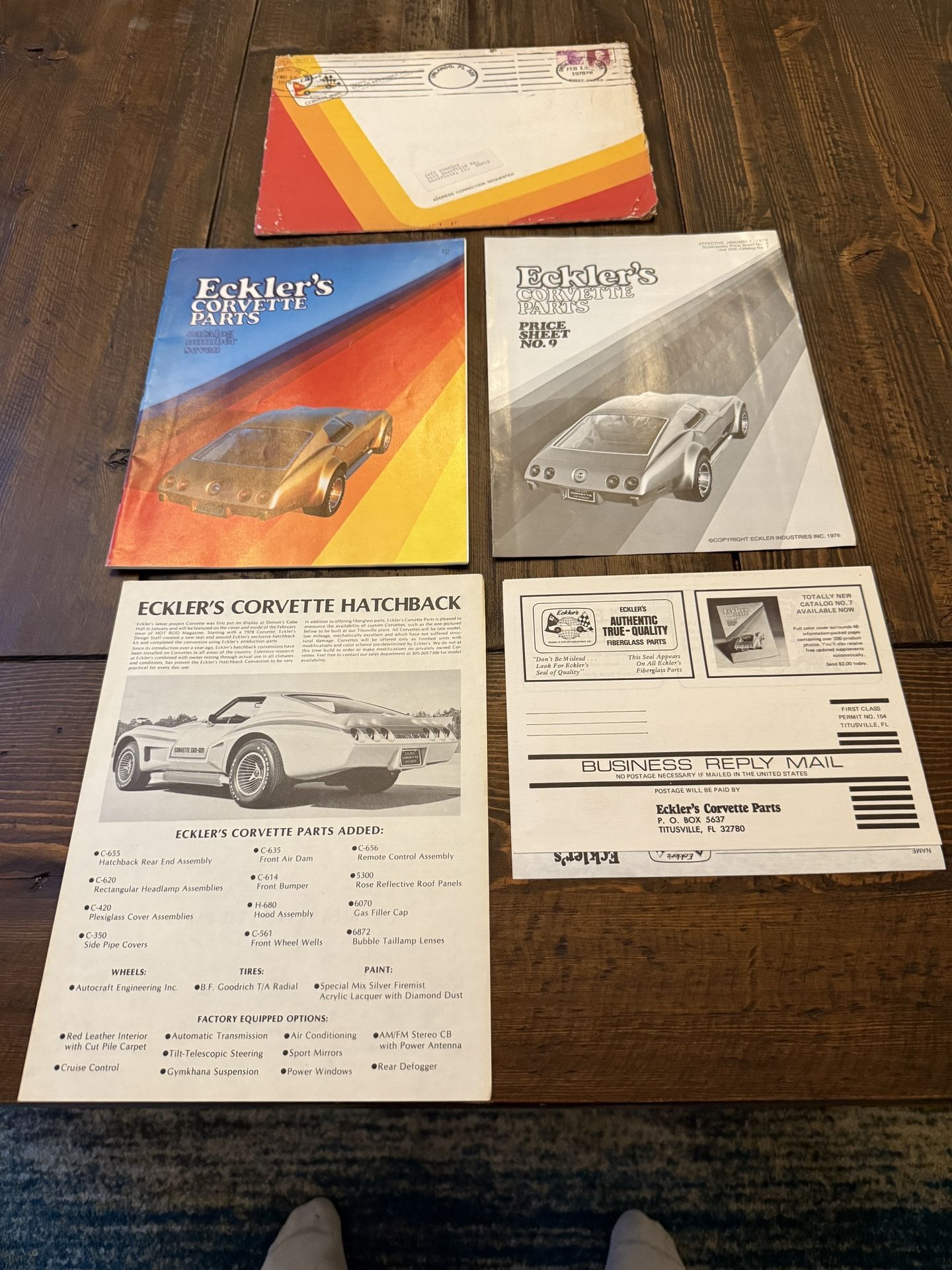 Eckler’s Corvette Parts 1978 Catalog