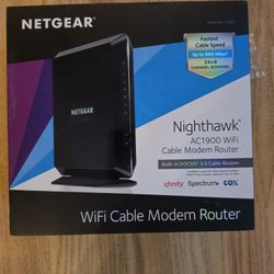 Like New Cable Modem Wireless Router