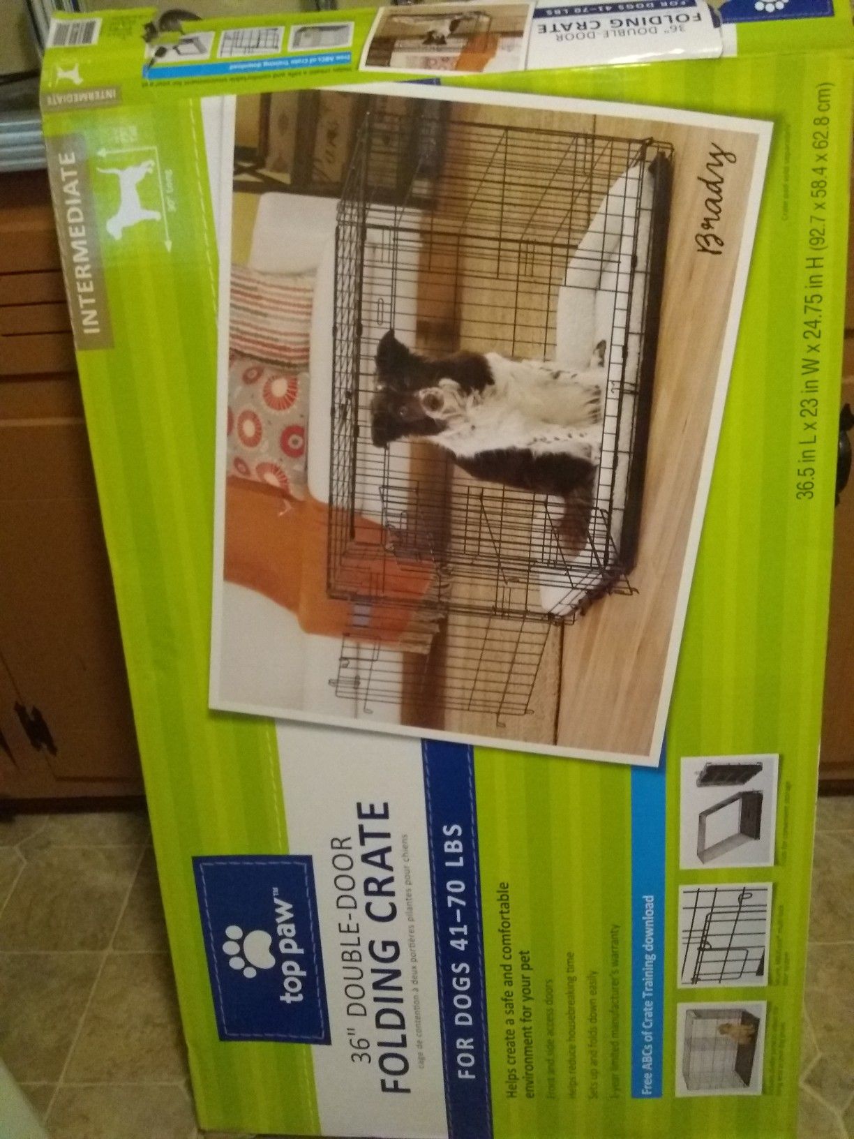 Dog Training Crate & Cart