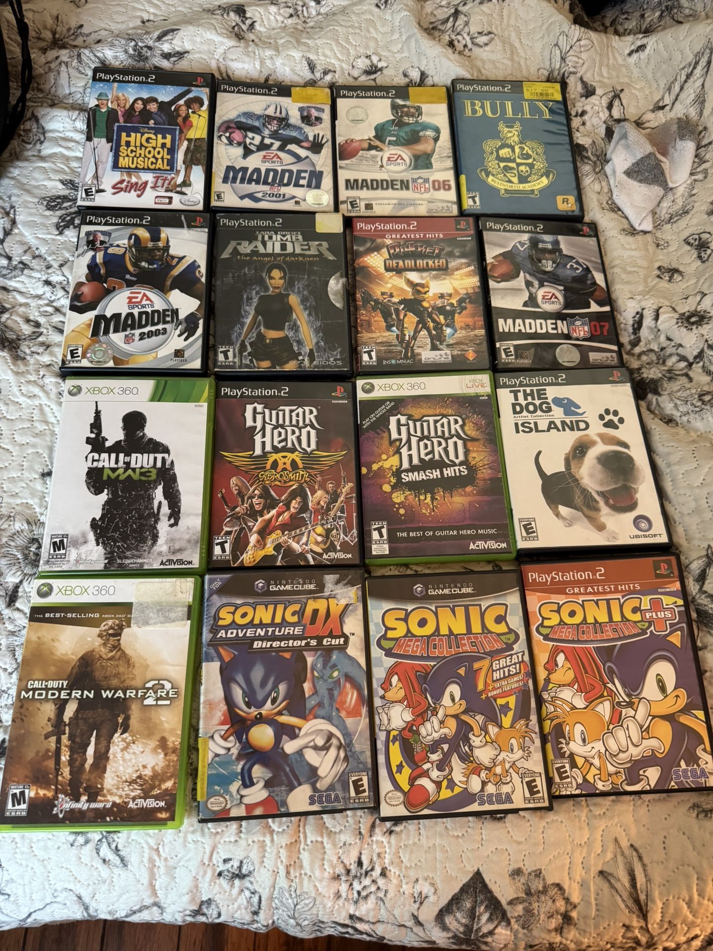 PlayStation And Game Cube Games