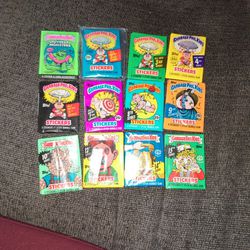 1985 To 1988 Garbage Pail Kids 5 Card's Per Pack 