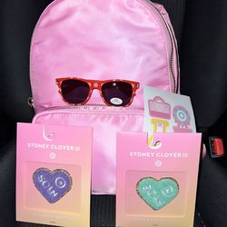 STONEY CLOVER LANE X TARGET CLEAR BACKPACK WHAT FITS? WHAT'S IN MY BAG?  Robin Cookie 