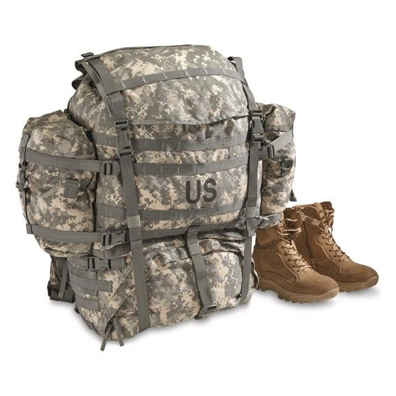 U.S. Military MOLLE Field Pack Complete with Frame