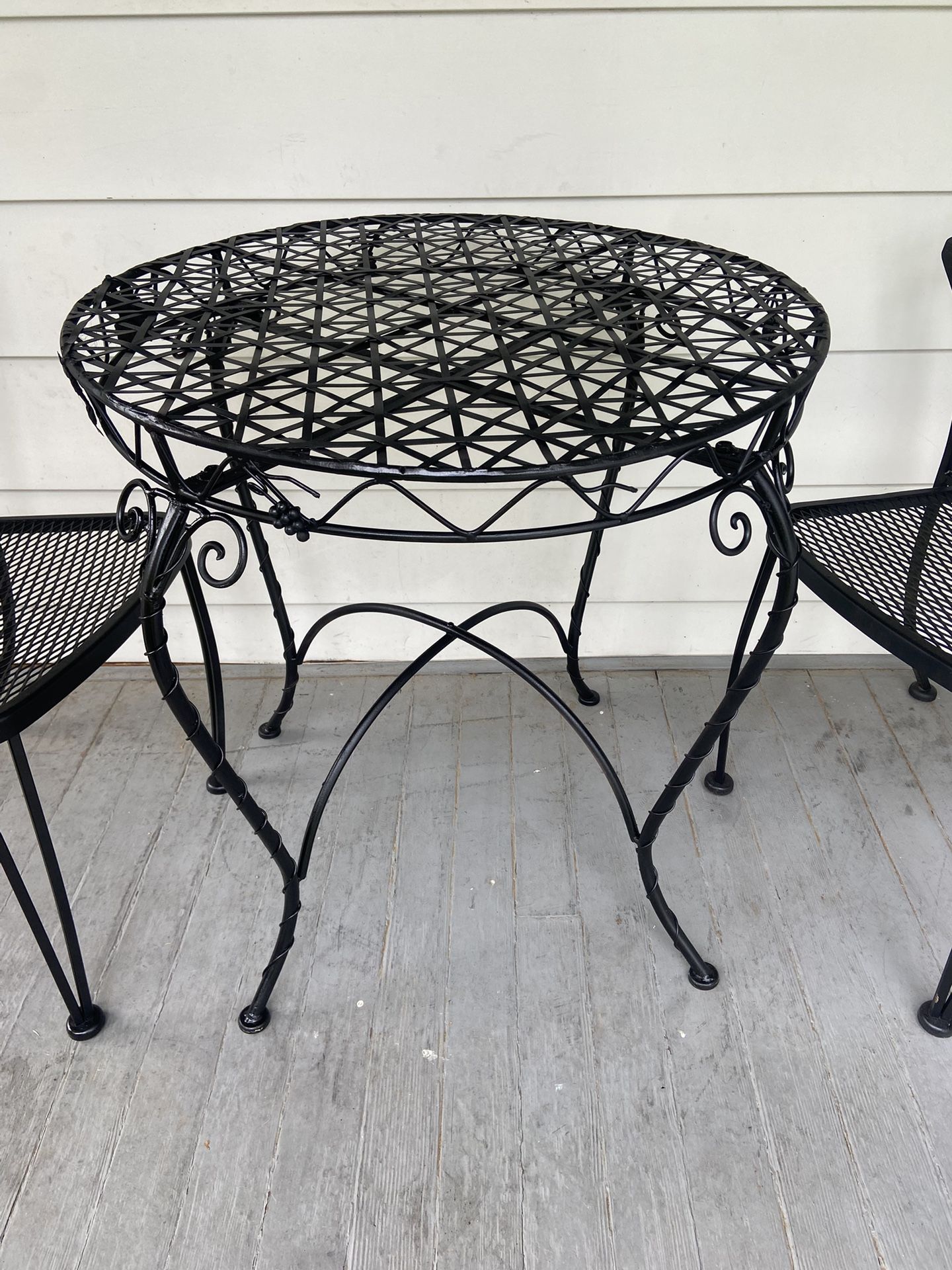 Carolina Forge Wrought Iron Patio Set