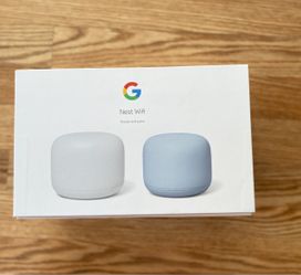 Google Nest Wifi Router and Point