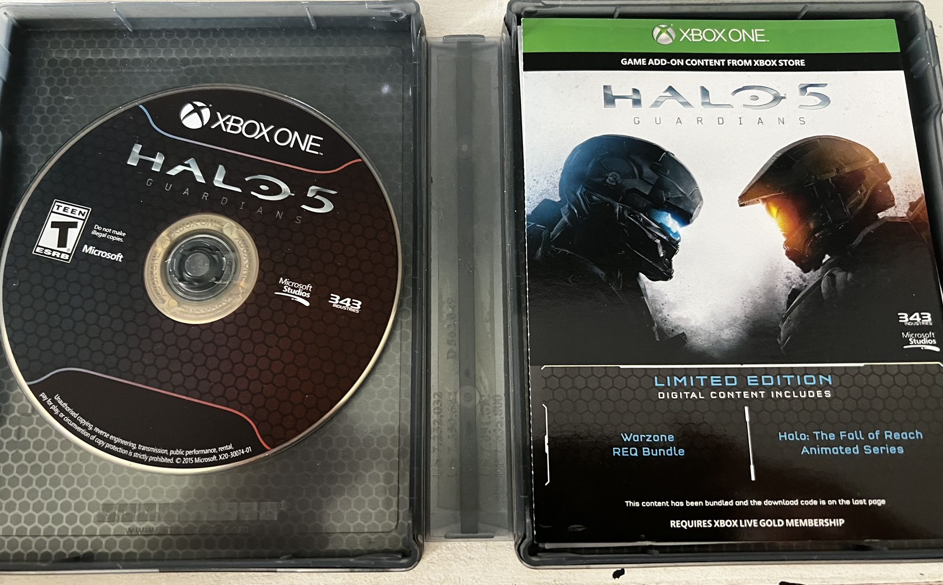 Halo 5 Steelbook Edition