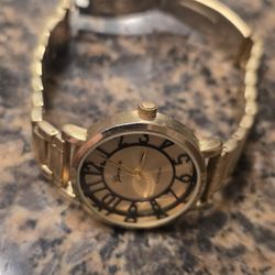 Vintage Geneva Platinum Gold Bracelet Watch