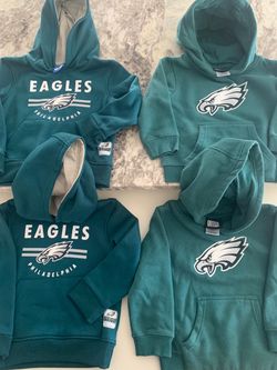 2T & 3T Philadelphia Eagles Toddler Hoodies and Long Sleeve NFL Tops