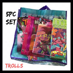 NWT Kids Trolls 5Pc Gift Set