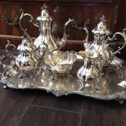 Silver plated  Teaset