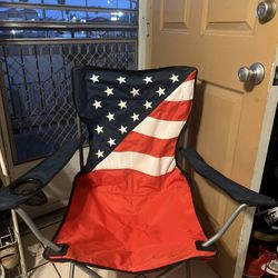 american flag beach chair 