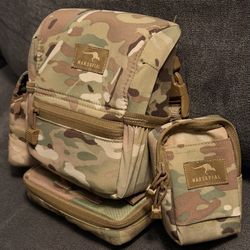 New Marsupial Bino Harness w/attachments. 