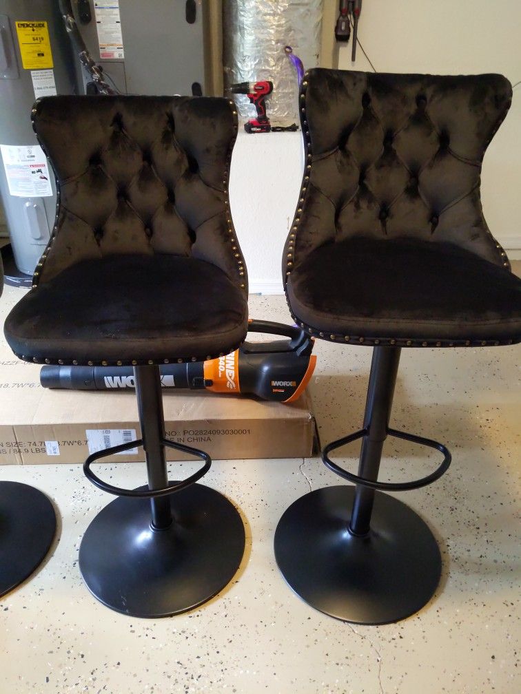 Counter Kitchen Bar Stools X4