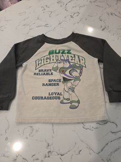 DISNEY TOY STORY BUZZ LIGHTYEAR SWEATSHIRT SZ 4T  SEE DESCRIPTION