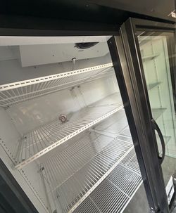 True 2 door led glass cooler