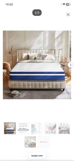 Brand new full-size 10 inch memory foam mattress for $100