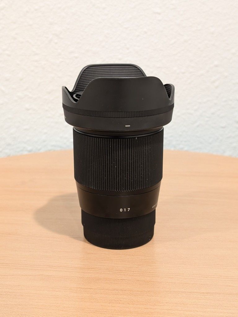 Sigma 16mm F1.4 DC DN for Sony E-mount APS-C