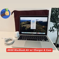 2020 MacBook Air Laptop w/ Case & Charger - Great Condition 🔥