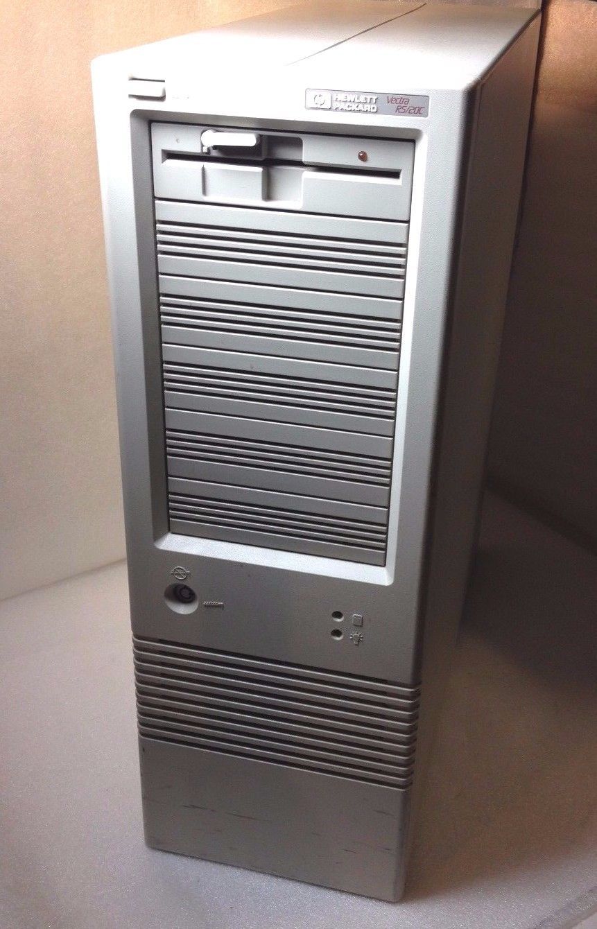 Vintage HP Vectra RS/20C Desktop Intel 80386 20MHz/4MB/103MB Win for Workgroup