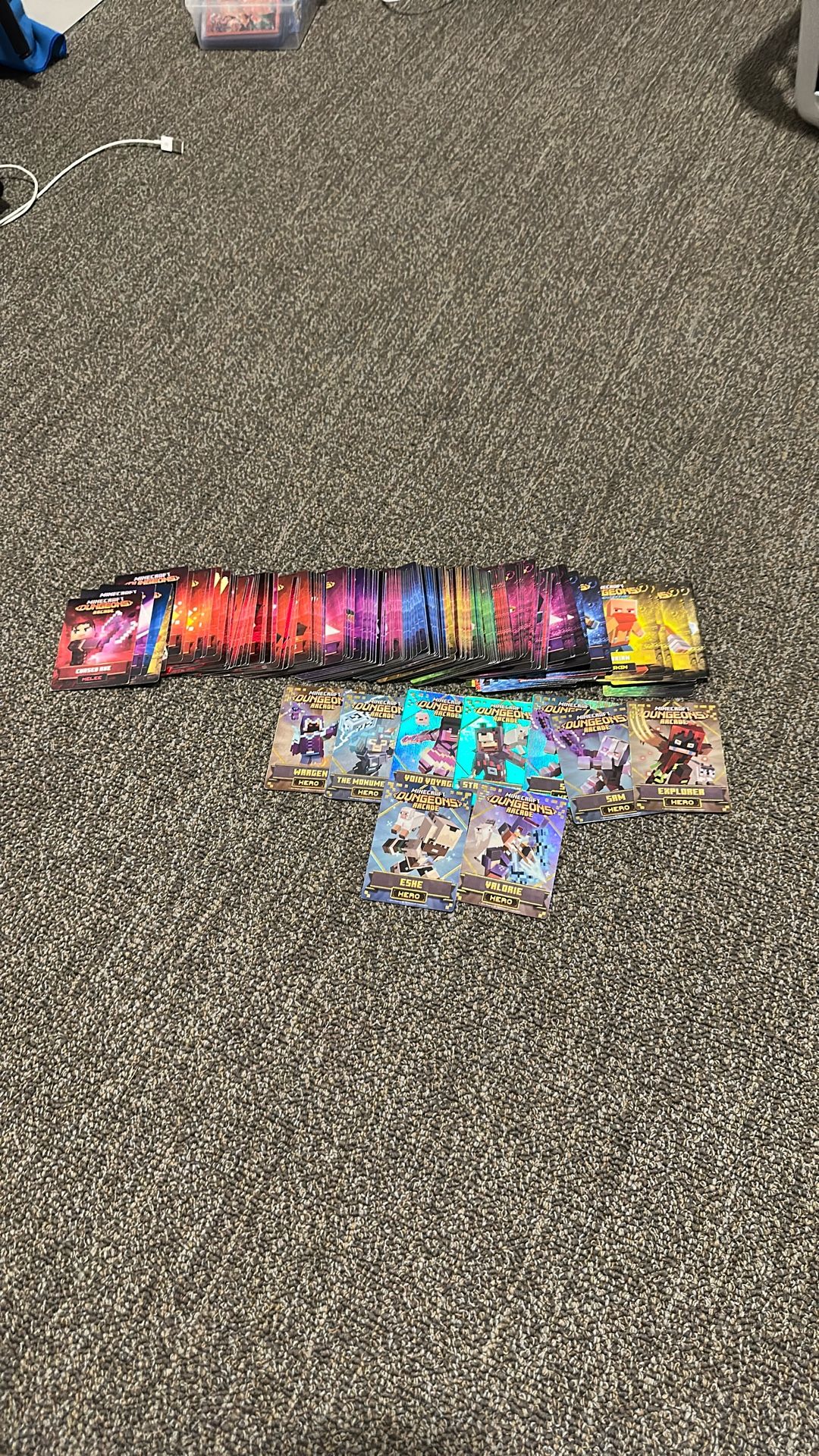 Mincraft Dungeon Cards