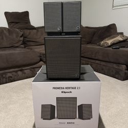 Klipsch ProMedia Heritage 2.1 Desktop Speakers