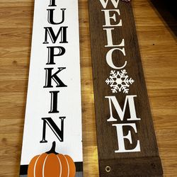 Welcome Sign (Fall, Winter)