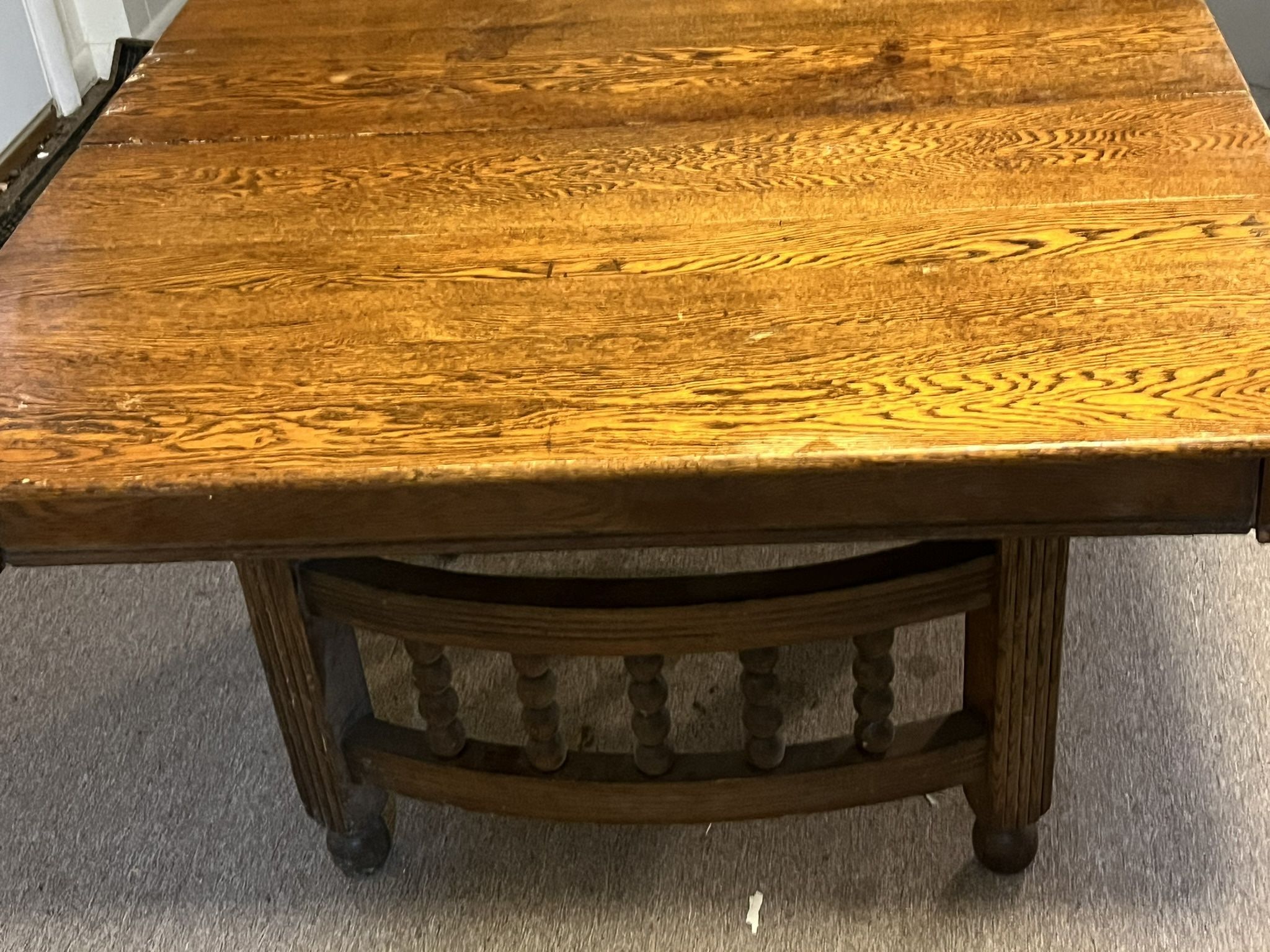 Vintage Oak Dining Table