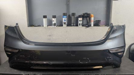 2019-2020-2021 KIA FORTE REAR BUMPER OEM USED #10244