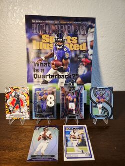Lamar Jackson Sports Illustrated,  6 Card Lot Bundle, Baltimore Ravens