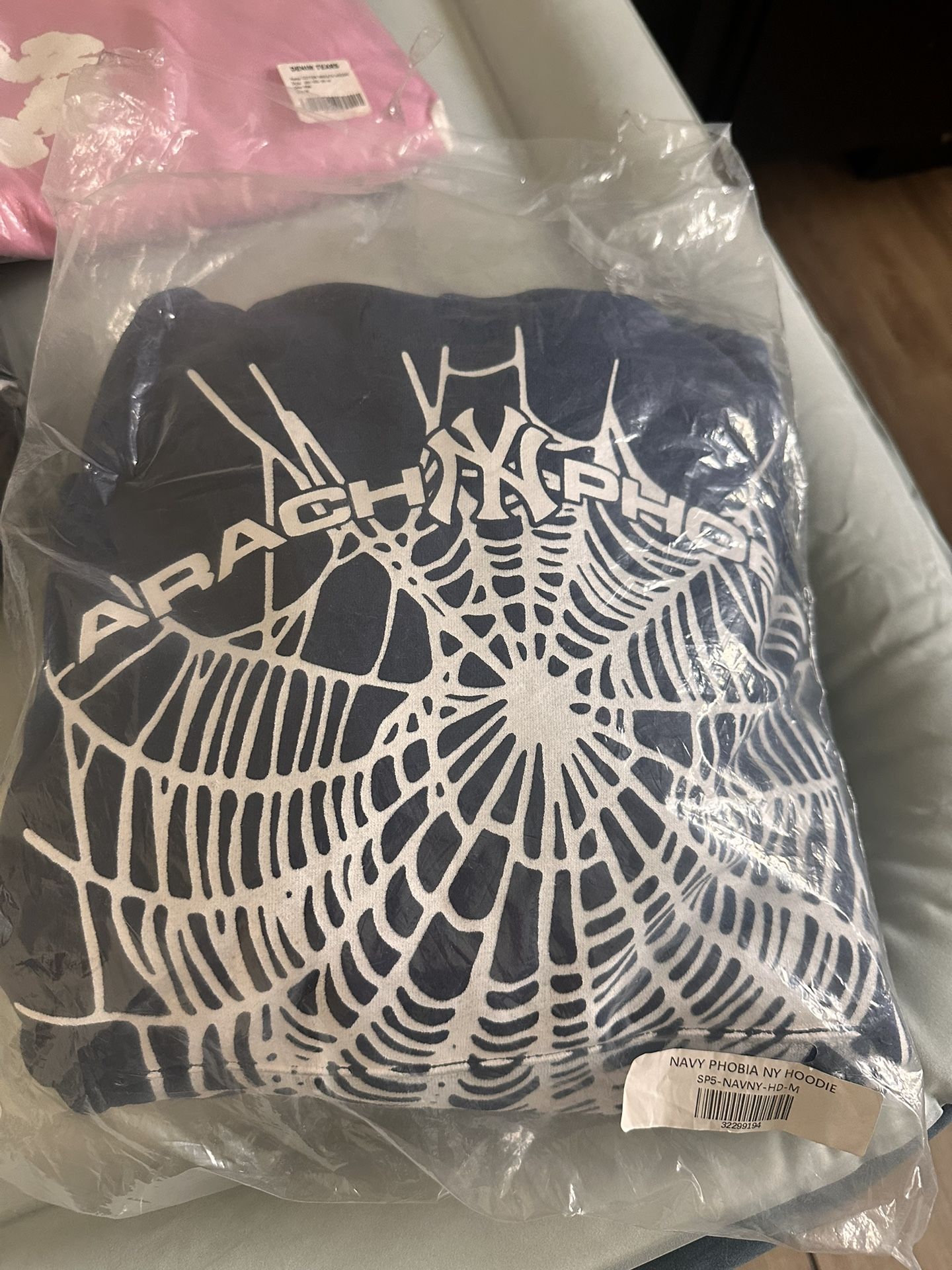 Spider Hoodie Navy Yankee