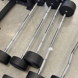 Assorted Barbells Straight And Curl New