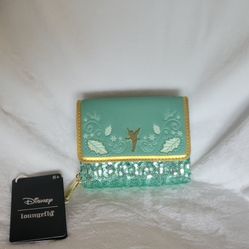 Loungefly Disney Tinkerbell aequin wallet 