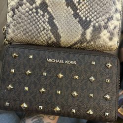 Michael Kors Wallets (price For Both)