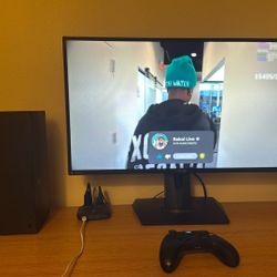 Xbox Series X  &  ASUS Monitor 27” NEGOTIABLE!! 