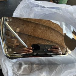 Outside Upper Rear View Mirror Housing Cover in Chrome - GM ((contact info removed)6) See Photos For Vehicle Fit