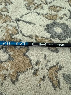 PING ALTA CB 65R WOOD SHAFT 41 3/8 LENGTH