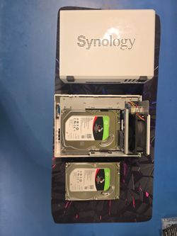 synology ds213j with 4tb storage