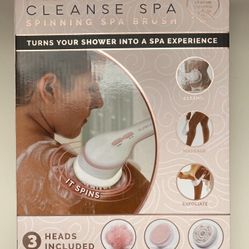 Flawless Cleanse Spa -spinning spa brush