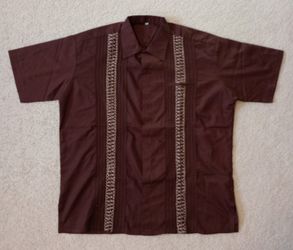 Guayabera Style Button Shirt (New-Nicaragua) 