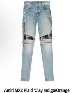 Amiri jean size 38