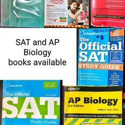 SAT, AP Biology study guides