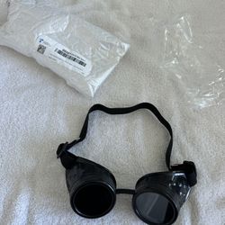 Yarizm Steampunk Goggles Mad Scientist Goggles Cosplay Glasses