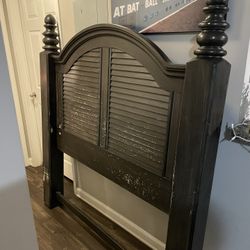 Bed Frame with two nightstands 