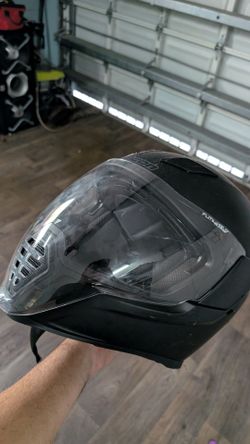 Icon air filter helmet